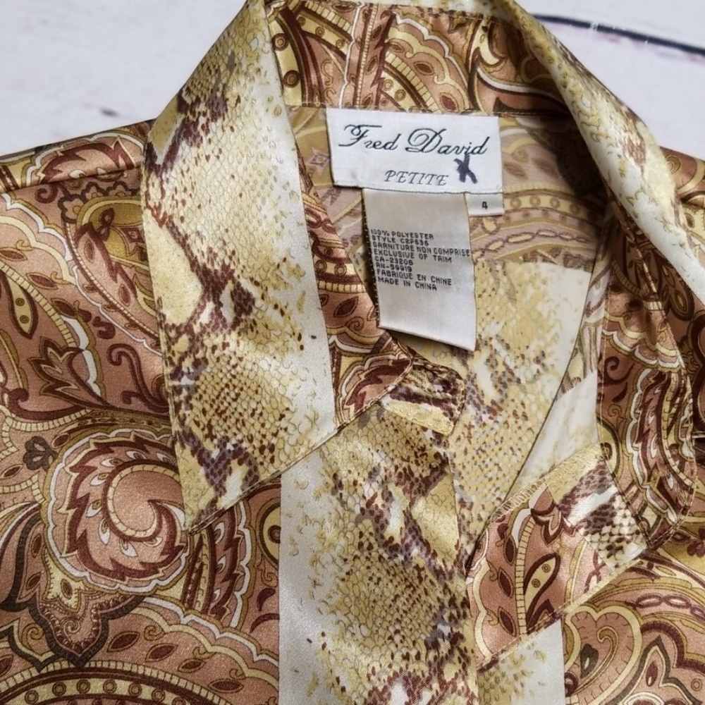 Fred David Blouse - Picture 6 of 7